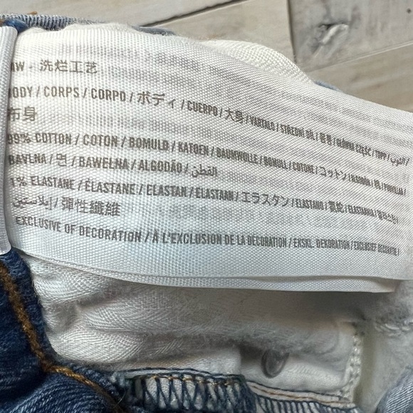 Abercrombie & Fitch Ankle Straight Ultra High Rise Jeans Size 28/6‎ Stretch - Picture 10 of 13